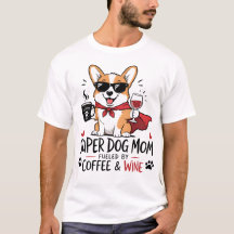 Camiseta Divertida de Mamá de Perro – Regalo de Ma