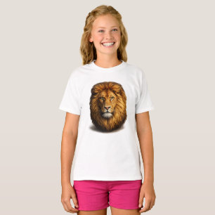 Camiseta divertida de manga corta para niños con c