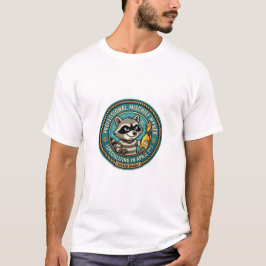 Camiseta Divertida de Mapache Hacedor de Traviesur