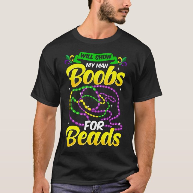Camiseta divertida de Mardi Gras (Anverso)