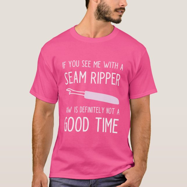 Camiseta divertida de mascado y consigna para la a (Anverso)