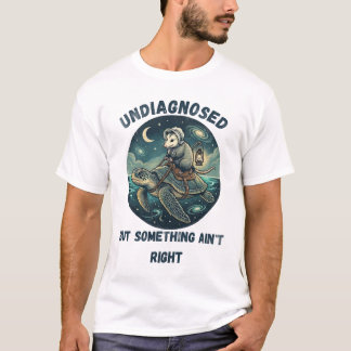 Camiseta divertida de meme de animal no diagnostic