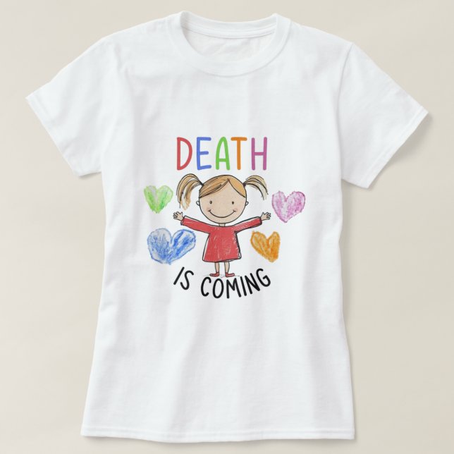 Camiseta Divertida de Meme Desequilibrado (Diseño del anverso)