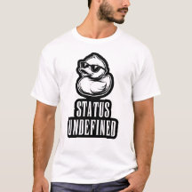 Camiseta divertida de meme tecnológico con estatus