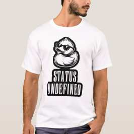 Camiseta divertida de meme tecnológico con estatus