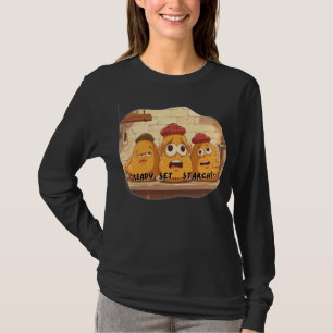 Camiseta Divertida de Memes de Patatas