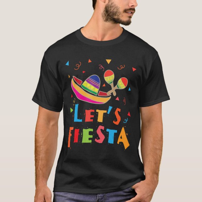 Camiseta divertida de México - Fiesta - Fiesta mex (Anverso)