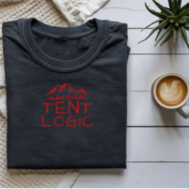 Camiseta divertida de montaña para campistas con l