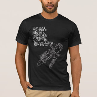 Camiseta Divertida de Moto Cross con Tuerca de Mot