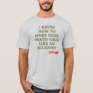 Camiseta Divertida de Muerte Accidental