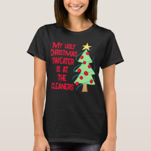 Camiseta divertida de mujer con suéter feo de Navi