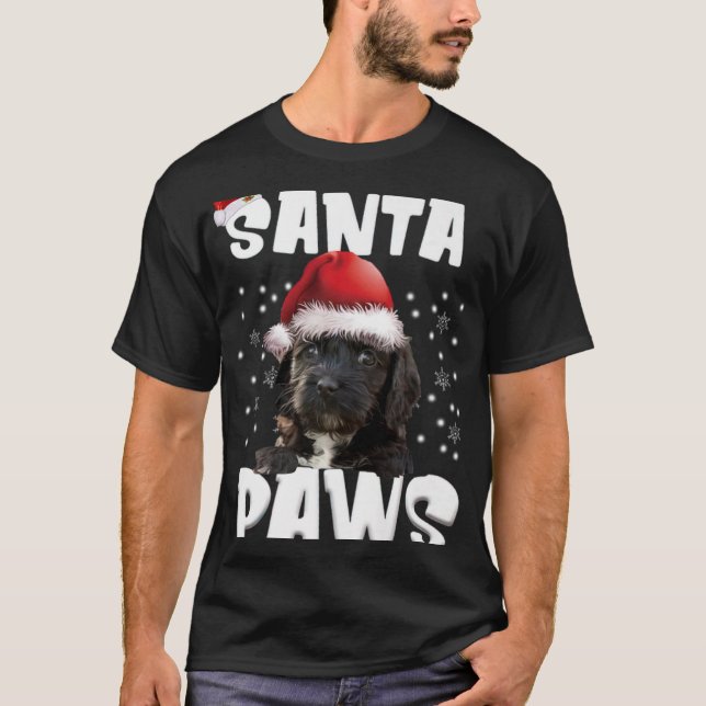 Camiseta Divertida De Navidad Ao Amante Perro Xma  (Anverso)