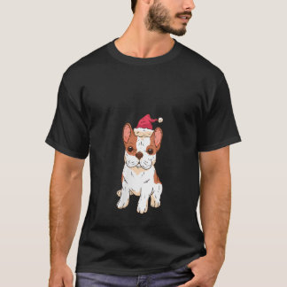Camiseta divertida de Navidad con cuello en V para