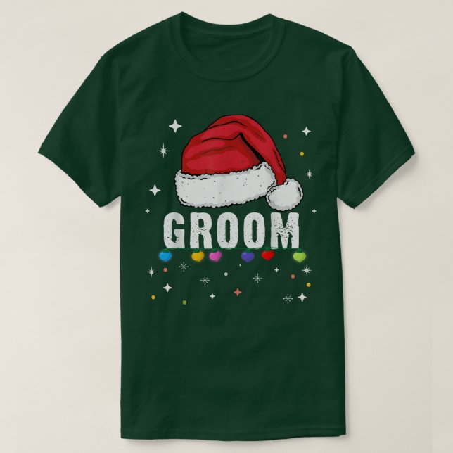 Camiseta divertida de Navidad para el novio, excel (Diseño del anverso)