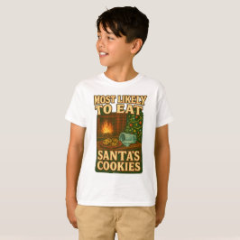 Camiseta divertida de Navidad para niños
