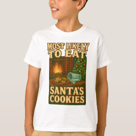 Camiseta divertida de Navidad para niños
