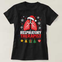 Camiseta divertida de Navidad para Terapeuta Respi