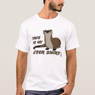 Camiseta divertida de nutria