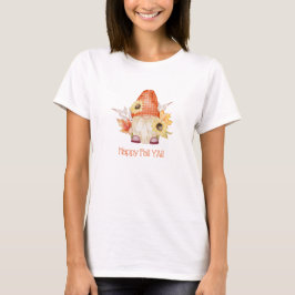 Camiseta divertida de otoño feliz para todos