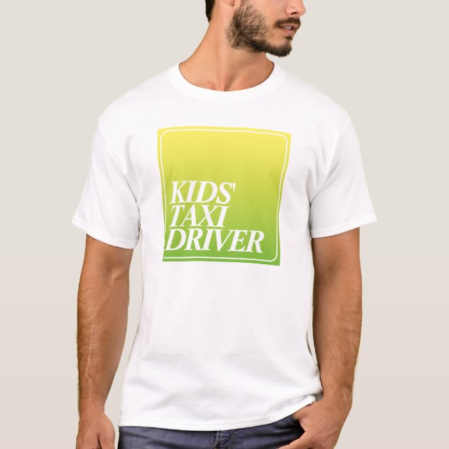 Camiseta divertida de padre | Taxista infantil (Anverso)