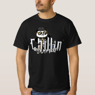 Camiseta divertida de panda 'Relajándome con mis a