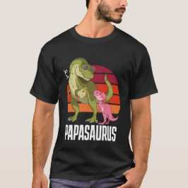 Camiseta divertida de Papá Dino Papasaurus Padre P