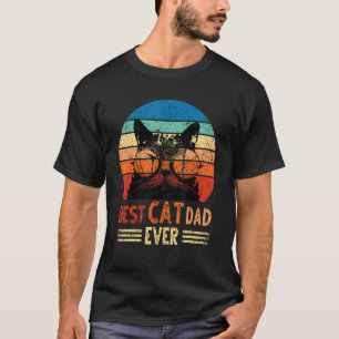 Camiseta Divertida de Papá Gato Excelente Hombre R