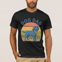 Camiseta Divertida de Papá Perro | Trabajo Duro Pa