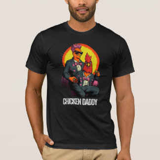 Camiseta divertida de papá pollo 