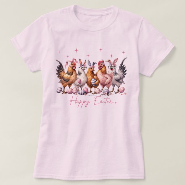 Camiseta divertida de Pascua – Conejitos de Pascua (Diseño del anverso)