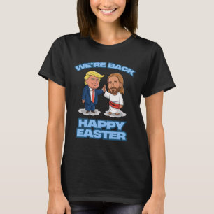 Camiseta divertida de Pascua de Trump Jesús Trump