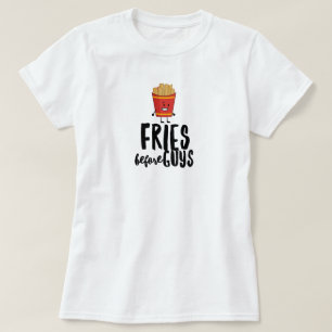 Camiseta Divertida de Patatas Fritas Francesas