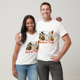 Camiseta divertida de patos de Halloween para la f