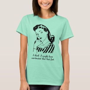 Camiseta Divertida de Pedo Demasiado Confiado