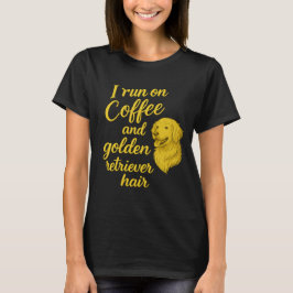 Camiseta divertida de perro amante - Corro en café