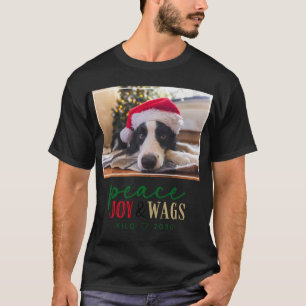 Camiseta divertida de perro amante de la Navidad F