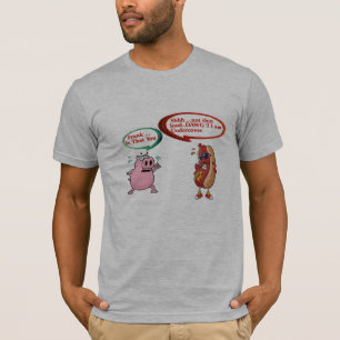 Camiseta Divertida de Perro Caliente para Amantes 