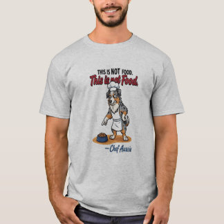Camiseta divertida de perro chef