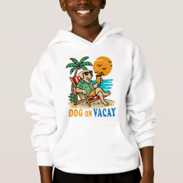 Camiseta Divertida de Perro de Vacaciones | Verano