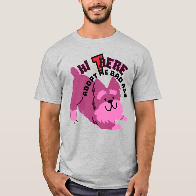 Camiseta divertida de Perro Unisex (Anverso)