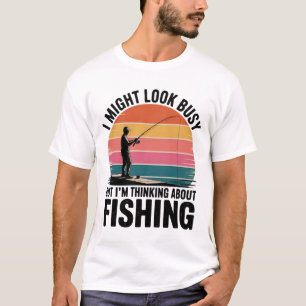 Camiseta divertida de pescador