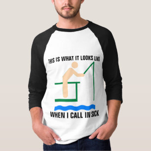 Camiseta divertida de pescadores PESCADORES, LLAMA