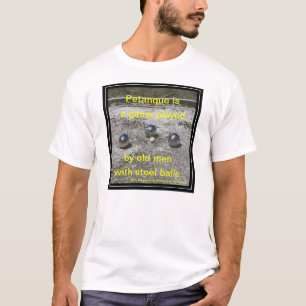Camiseta divertida de Petanque