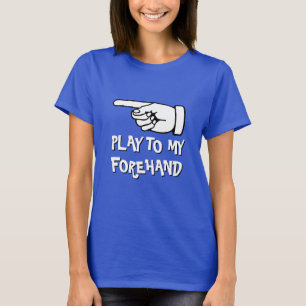 Camiseta divertida de pickleball   Juega a mi fore