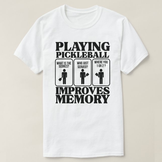 Camiseta divertida de Pickleball para hombres - Ca (Diseño del anverso)
