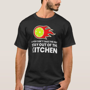 Camiseta divertida de PICKLEBALL, quédate fuera de