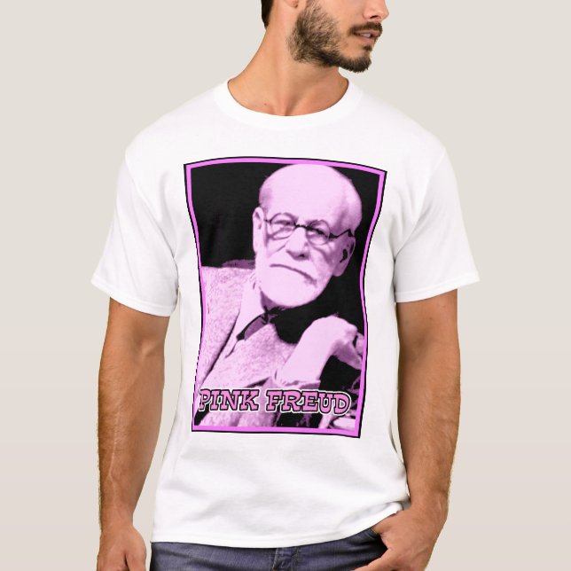 Camiseta divertida de Pink Freud (Anverso)