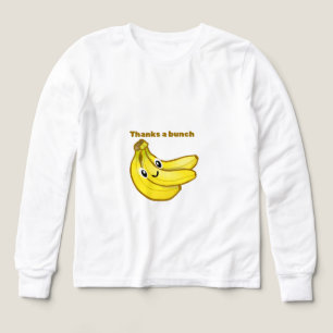 Camiseta Divertida de Plátano Gracias un Montón –