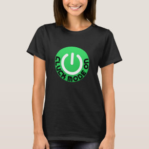 Camiseta Divertida de Pollo Modo Cloqueo ACTIVADO 
