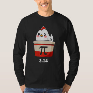 Camiseta divertida de pollo Pot Pi Día de pastel a